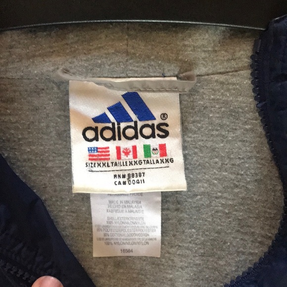 Men’s windbreaker three quarter zip - Picture 3 of 3